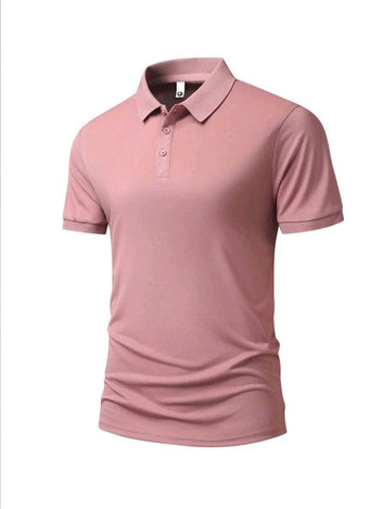 Men’s Cotton Polo T-Shirt – Classic Fit, S to 2XL