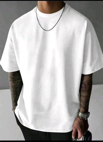 Men’s Drop Shoulder Cotton T-Shirt
