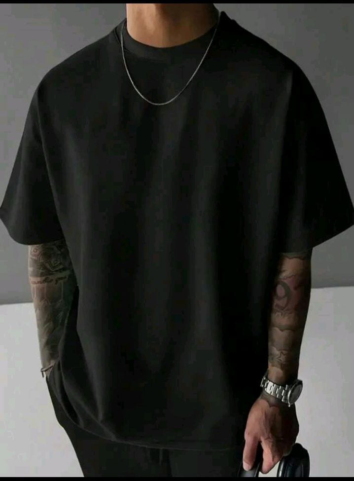 Men’s Drop Shoulder Cotton T-Shirt