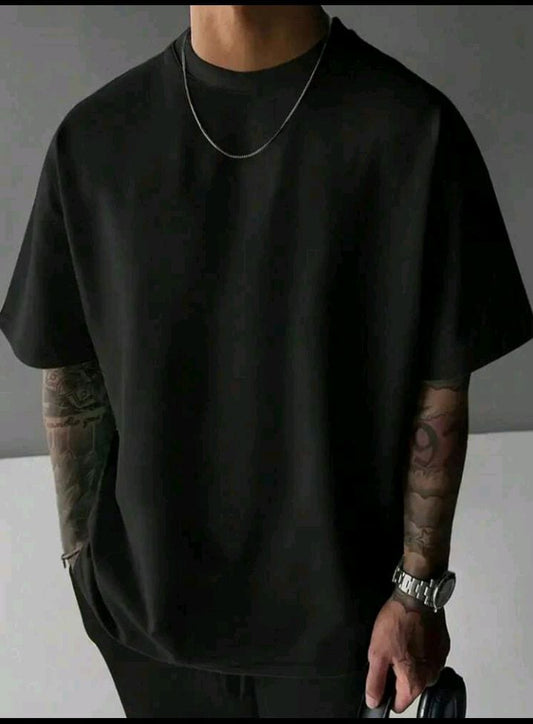 Men’s Drop Shoulder Cotton T-Shirt